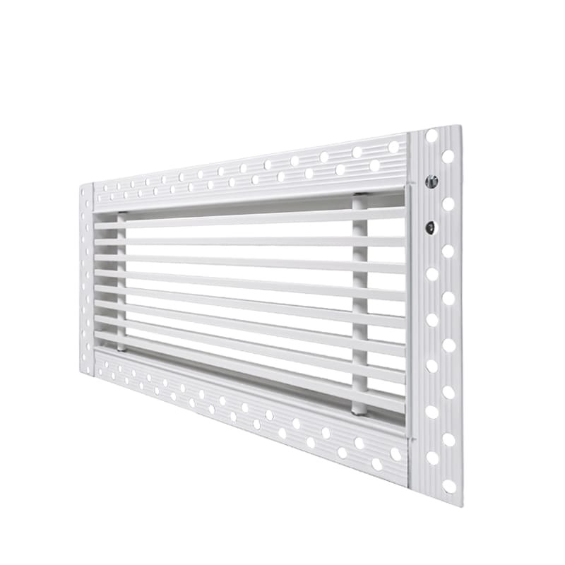 Дизайнерская съемная решетка для скрытого монтажа Brofer FUTURE-10 300x200 белая