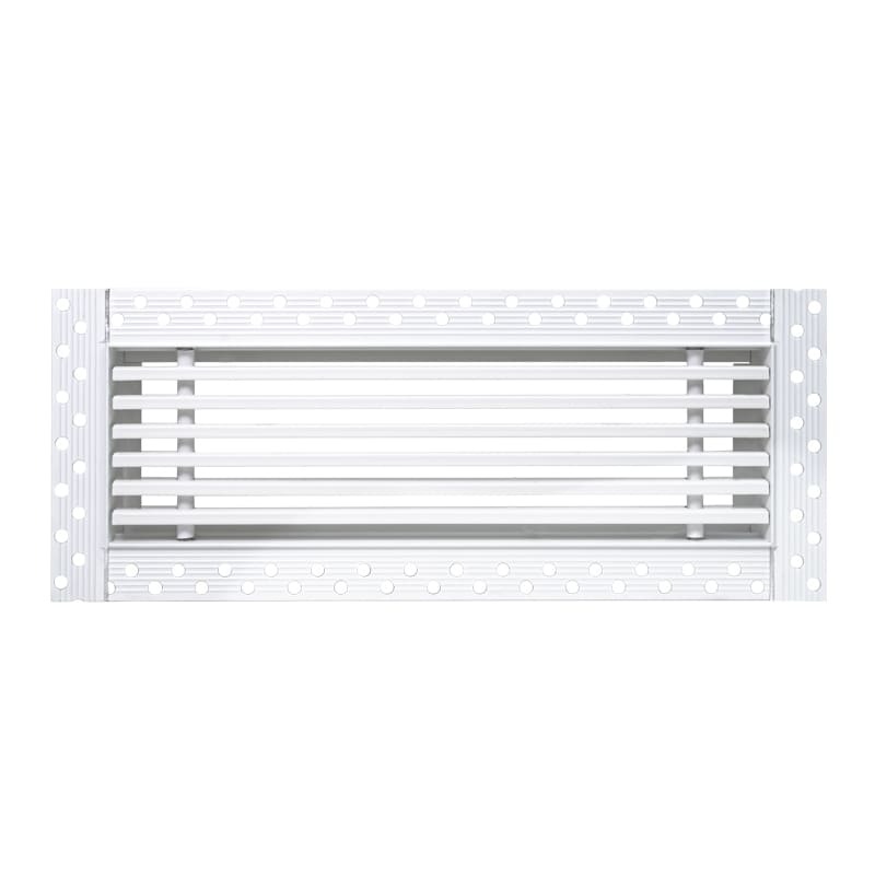 Дизайнерская съемная решетка для скрытого монтажа Brofer FUTURE-15 300x100 белая