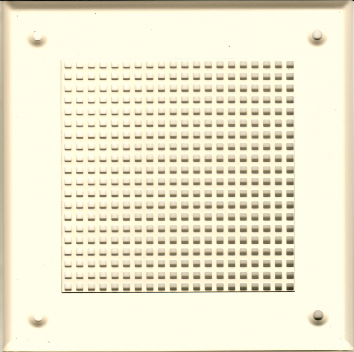 Решётка 150 150 слоновая кость, мелкая клетка