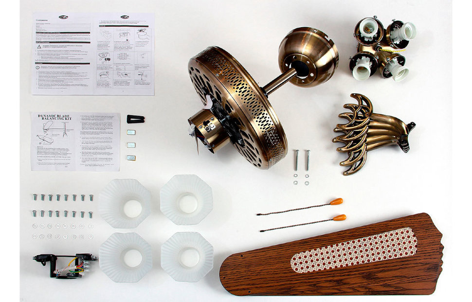 Потолочный люстра-вентилятор Dreamfan Classic 132. Россия